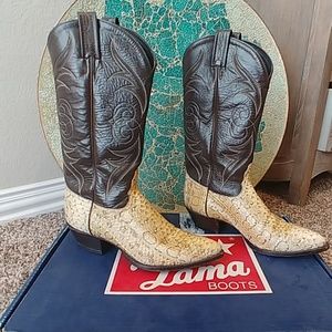 Tony Lama Viper Skin Boots